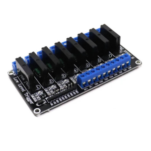 5V 2A 8-Channel SSR G3MB-202P Solid State Relay Module (Low level Trigger)