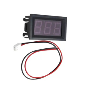 Red 0.56inch AC220V Two Wire AC Voltmeter 70V ~ 500V