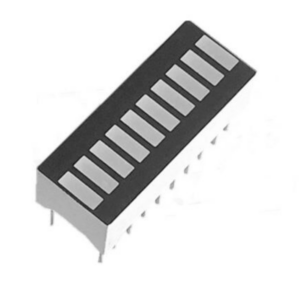 White 10 Segment LED Display