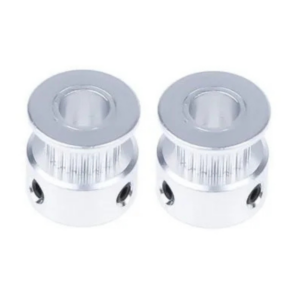 Aluminum GT2 Timing Pulley 16 Tooth 5mm Bore For 6mm Belt –(Pack of 2)