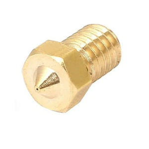 M6 Thread Brass Nozzle V5 V6 UM Compatible – 1.75mm x 0.2mm (for 3D printer)