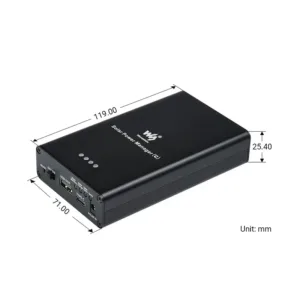 Waveshare Solar Power Manager (C) Supports 3x 18650 Batteries Multi Protection Circuits 4 Waveshare-Solar-Power-Manager-C-Supports-3x18650-Batteries-Multi-Protection-Circuits-5