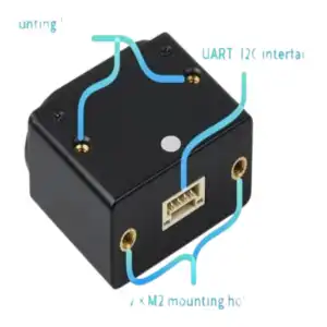 Waveshare TOF Time Of Flight Laser Range Sensor B UART I2C Bus Long Range 2