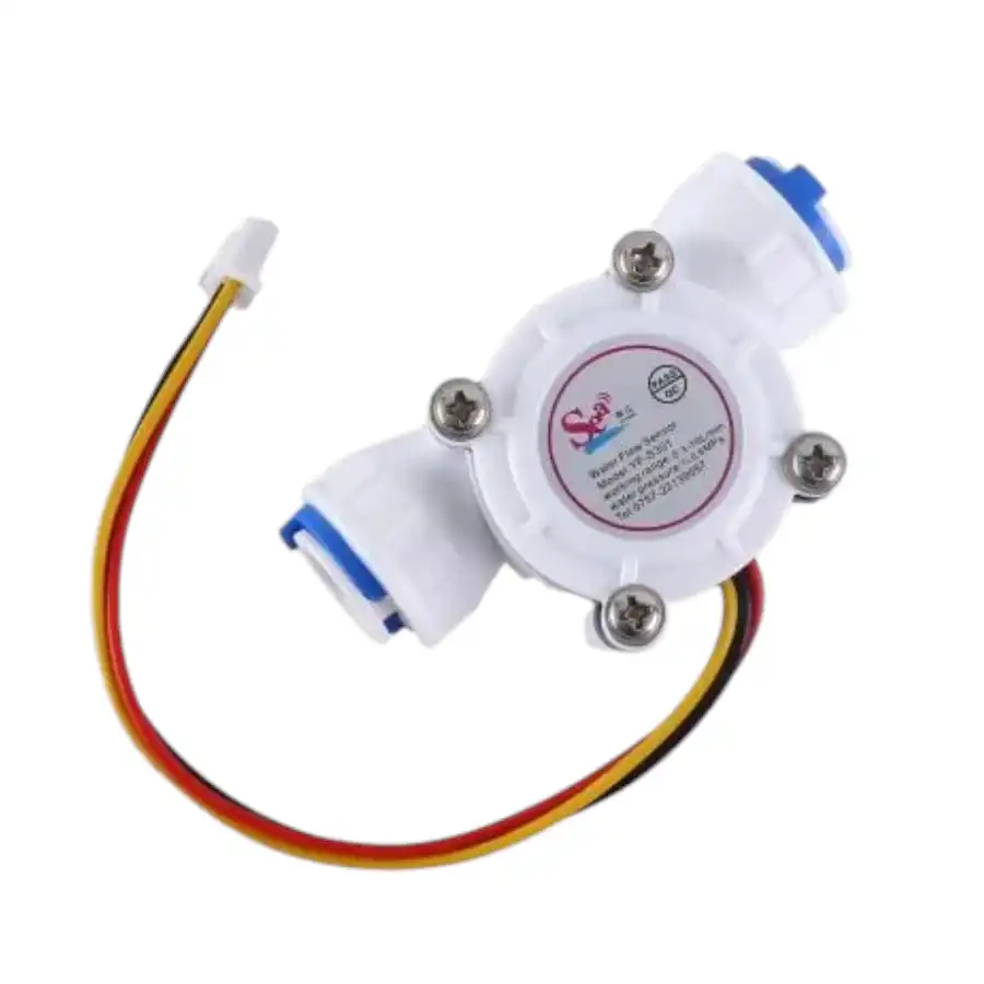 YFS301 7 24V Water Flow Sensor Flowmeter 0.3 10L Min 2