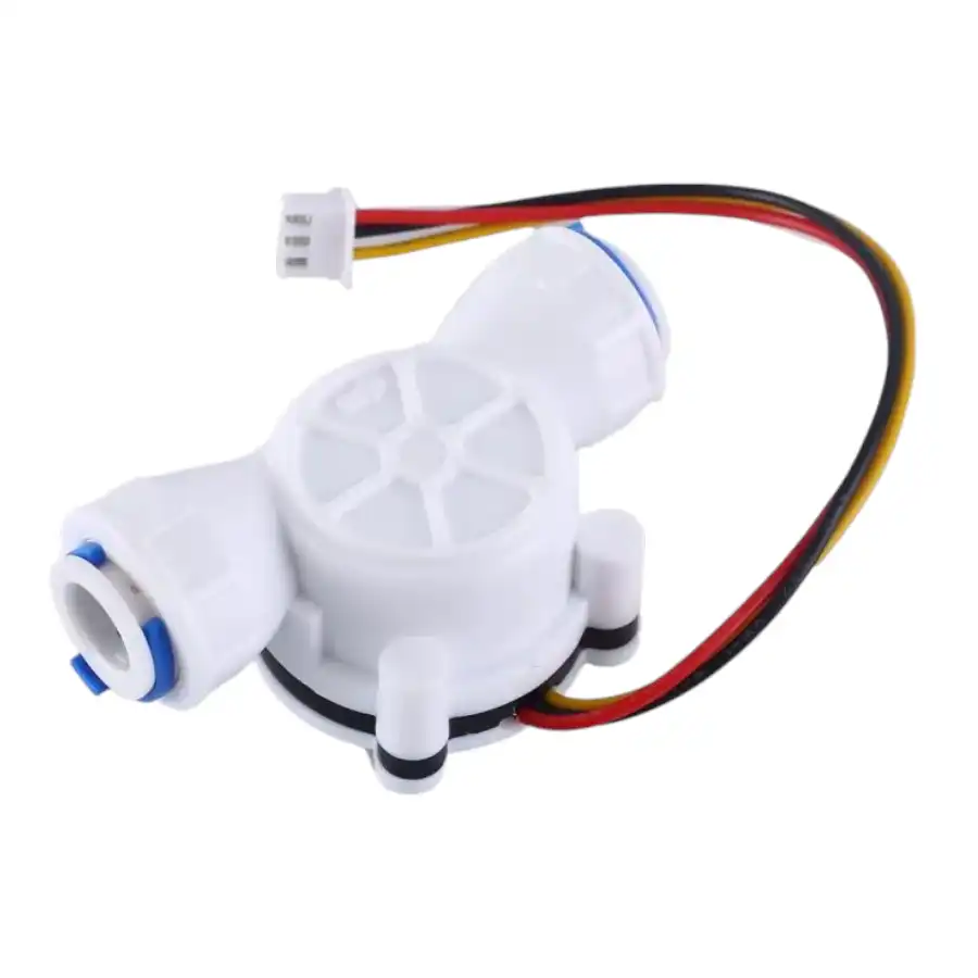 YFS301 7 24V Water Flow Sensor Flowmeter 0.3 10L Min