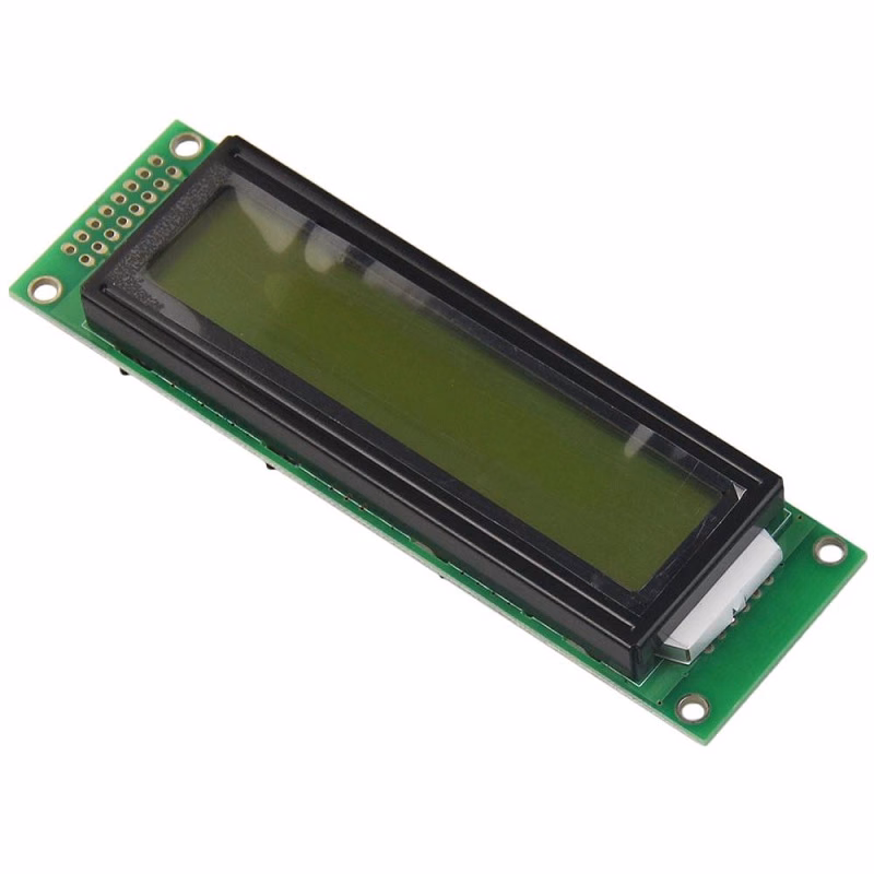 5V LCD2002 Display With Yellow-Green Backlight 1 download 1