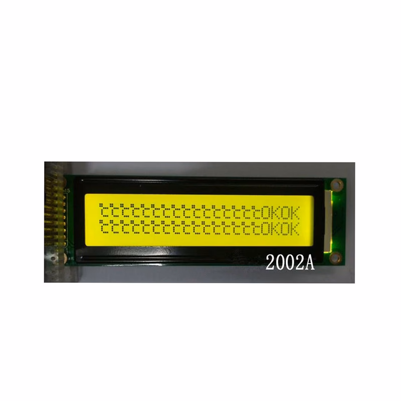5V LCD2002 Display With Yellow-Green Backlight 2 download
