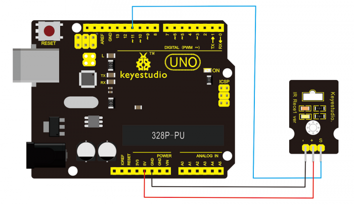 Infrared Ir Wireless Remote Control Module Kit For Arduino
