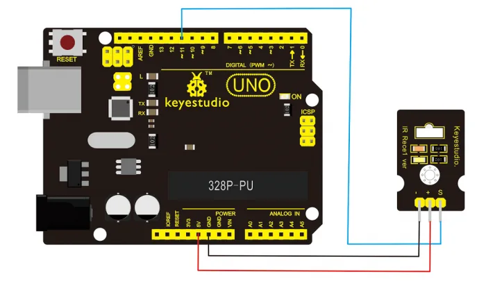 Infrared Ir Wireless Remote Control Module Kit For Arduino