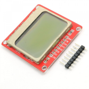 Nokia 5110 LCD Display Module – Red