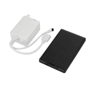 12V 5050 RGB LED Strip Controller box with 24 Key IR Remote Control.5