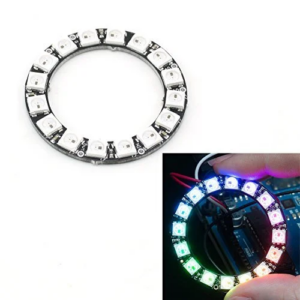 16Bit WS2812B 5050 RGB LED Built-in Full Color Driving Lights Circular Development Board.2