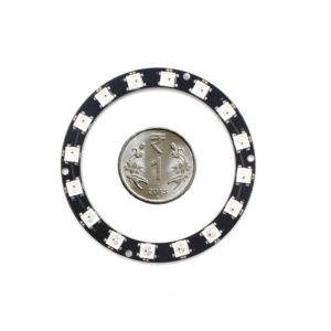 16Bit WS2812B 5050 RGB LED Built-in Full Color Driving Lights Circular Development Board.5
