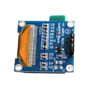 0.96 Inch I2C IIC OLED LCD Module 4pin (with GND VCC) White SSD1306 Chip
