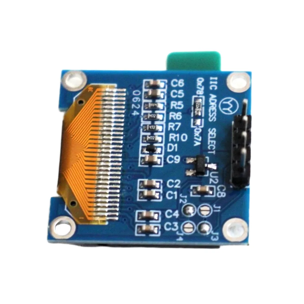 0.96 Inch I2C IIC OLED LCD Module 4pin (with GND VCC) White SSD1306 Chip