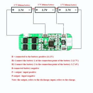 3S 10A Li-ion 18650 Charger Protection Board Module 10.8V 11.1V 12.6V.2