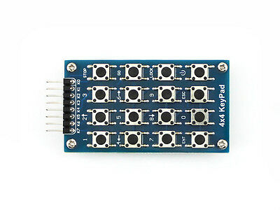 4×4 Matrix 16 Push Button Keyboard Module.2 4×4 Matrix 16 Push Button Keyboard Module.2