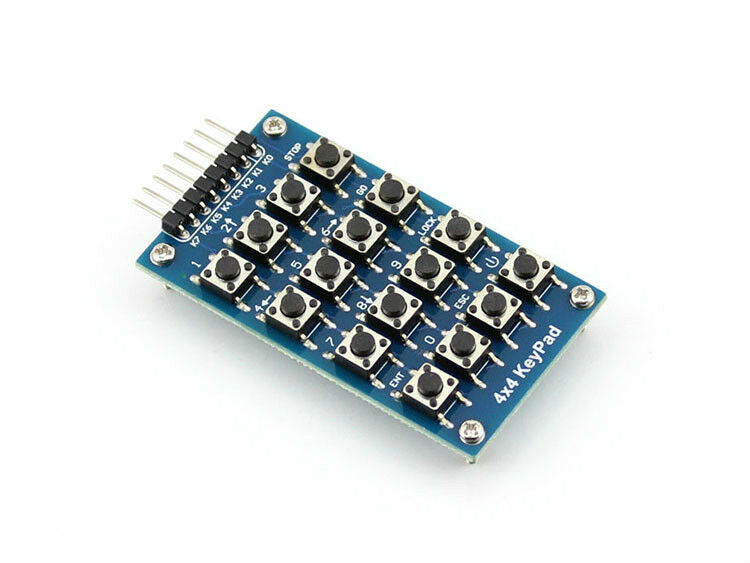 4×4 Matrix 16 Push Button Keyboard Module.4 4×4 Matrix 16 Push Button Keyboard Module.4