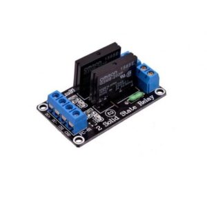 5v Module 450158 - 2 Channel 5V Relay Module Solid State High Level SSR DC Control 250V 2A with Resistive Fuse2 Channel 5V...