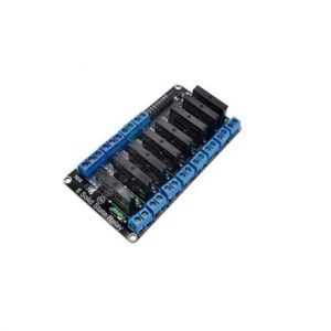 24v Module 450180 - 8 Channel 3-24V Relay Module Solid State Low Level SSR DC Control DC with Resistive Fuse