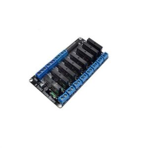 24v Module 450182 - 8 Channel 3-24V Relay Module Solid State High Level SSR DC Control DC with Resistive Fuse