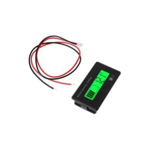 12V-84V Battery Power Display Meter Lithium Battery Lead-acid Battery Power Display GY-6GS Green 12V Lead-Acid