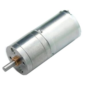 24v Gear Motor - 25GA-370-24V-130 RPM DC Gear Motor
