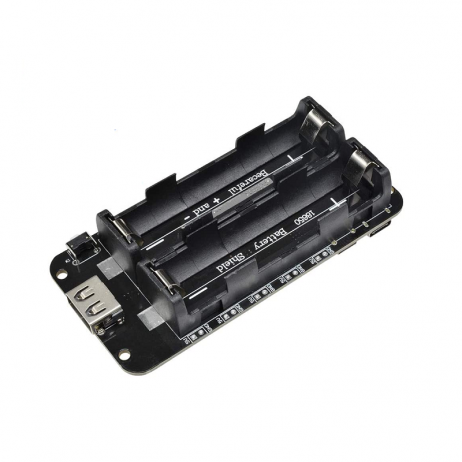 2 x 18650 Lithium Battery Shield