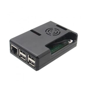 New High Quality Case Raspberry Pi - New High Quality Black ABS Case for Raspberry Pi 3/3+ with Cooling FAN Vent