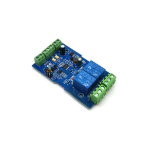 7-24V Modbus RTU 2, Channels Relay Module, RS485TTL Anti-Reverse, Connection.2