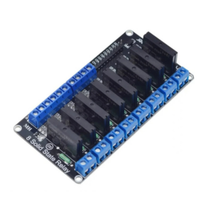 8 Channel 3-24V Relay Module Solid State High Level SSR DC Control DC with Resistive Fuse