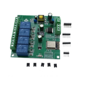 AC90-250V ESP8266, Wireless WIFI Relay, Module 4 Channel ESP-12F ,Wifi Development, Board AC/DC 5V/7-28V/5-80V Power Supply