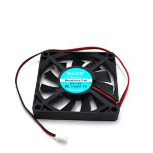 Dc12v Cable 25cm - DC12V 7010 Oil Containing Cooling Fan