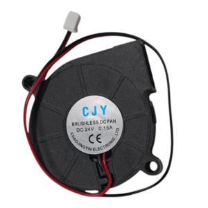 DC 24V 5015 Hydraulic Centrifugal Fan with XH2.54-2P 30CM Cable Size:50*50*15MM