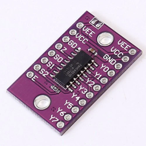 CJMCU-4051 74HC4051 8 Channel Analog MultiplexerDemultiplexer Breakout Board for Arduino.3