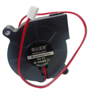 DC5V 0.06A 5015 Double Ball Centrifugal Fan with XH2.54-2P 30CM Cable Size505015MM.8