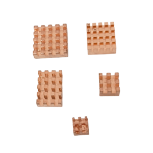 5 in 1 Pure Copper Heat Sink for Raspberry 4B