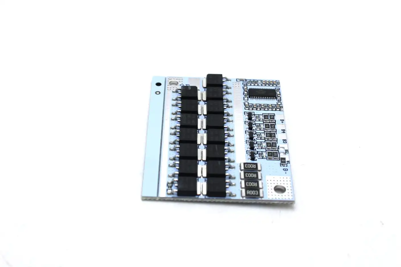 White 4S 100A LiFePO4 Lithium Battery Protection Balance Charging BMS Protection PCB Board