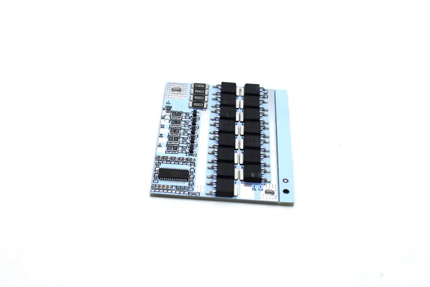 White 4S 100A LiFePO4 Lithium Battery Protection Balance Charging BMS Protection PCB Board