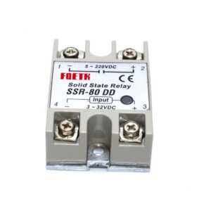 Ssr-80dd Relay - 5-220V SSR-80DD Solid State Relay