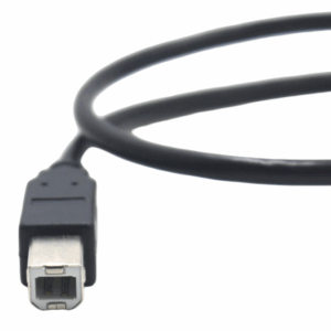 50cm USB 2.0 B Female Socket, Printer To B Male Plug Panel Mount, Extension Cable