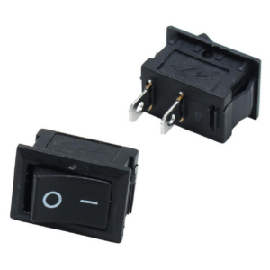 Mini Rocker Black Switch - Rocker Switch