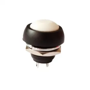 White Waterproof Pbs 33b - Push Button