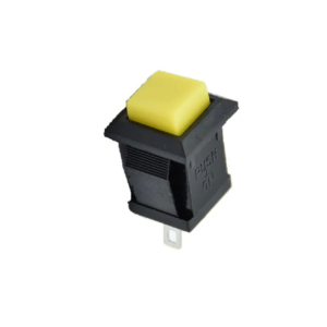 Yellow DS-430 2PIN ONOFF Self-Reset Square Push Button Switch(NO Press Break) 3 Yellow DS-430 2PIN ONOFF Self-Reset Square Push Button Switch(NO Press Break).2
