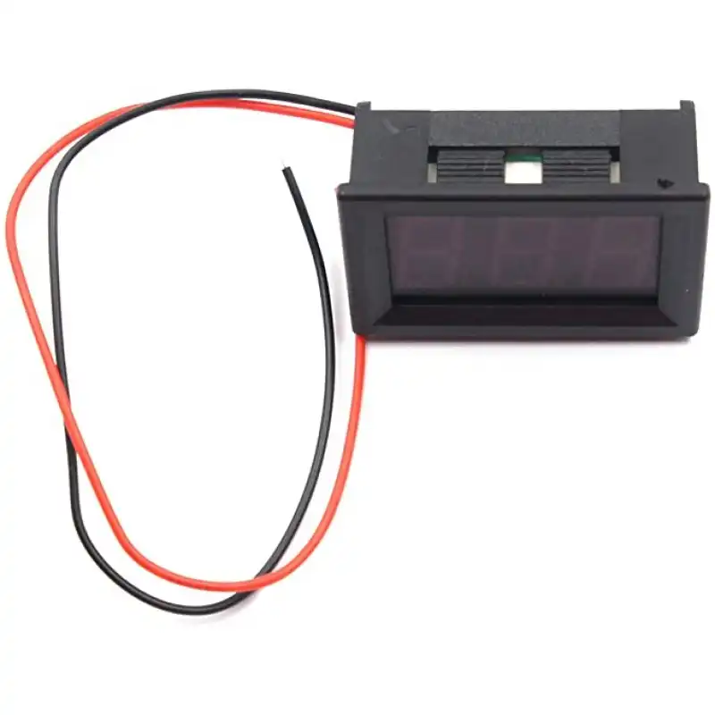 red two wire 056 inch dc5v 120v dc digital display voltmeter for car bicycle motorcycle 6 800x800 1