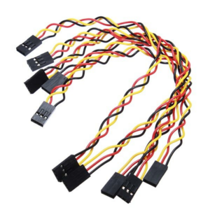 2.54mm Cable - 3pin 2.54mm Twist Female to Female Dupont Cable