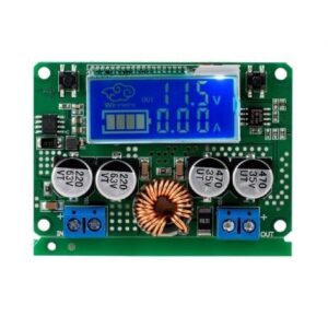 7a Power Supply - 7A DC 60V Adjustable Step-Down Regulator NC Power Supply Module Current Voltage Meter LCD Display(With C...
