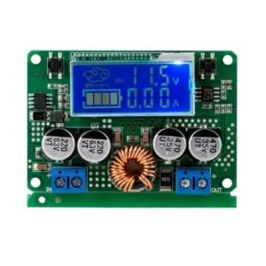 7a Power Supply - 7A DC 60V Adjustable Step-Down Regulator NC Power Supply Module Current Voltage Meter LCD Display(With C...