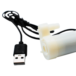 Vertical 5V White Mute Sounds Mini Submersible Pump with USB