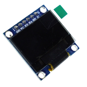 0.96 Inch SPI OLED LCD Module + CSpin 7pin (with GND VCC) White SSD1306 Chip